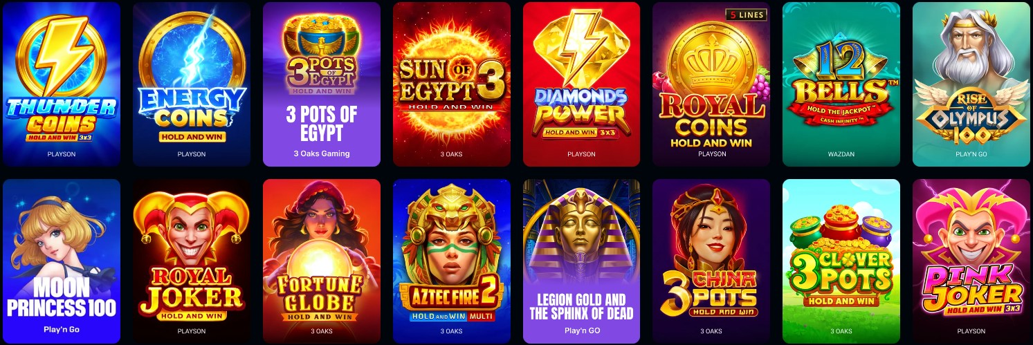 Arkada Casino мобильная версия 